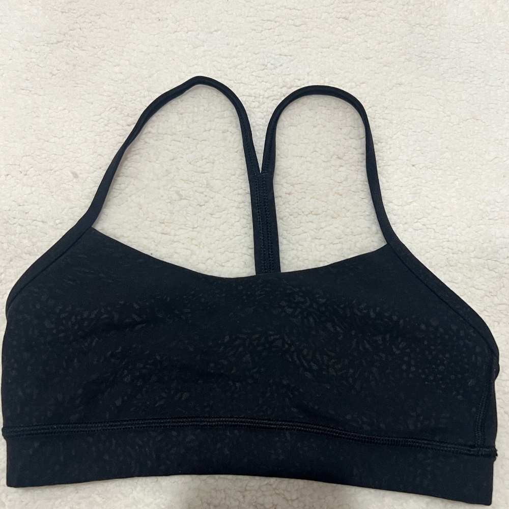 Lululemon Sports bra Black Size 4